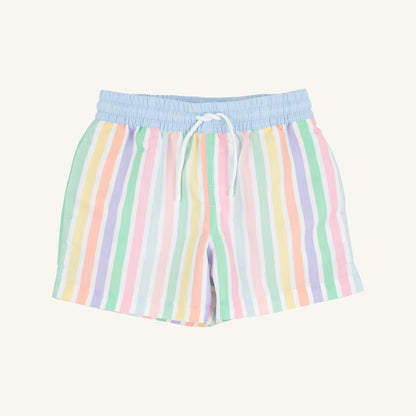 Beaufort Bonnet Tortola Trunks - Southampton Stripe & Worth Avenue White