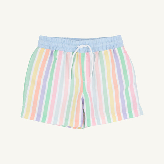 Beaufort Bonnet Tortola Trunks - Southampton Stripe & Worth Avenue White