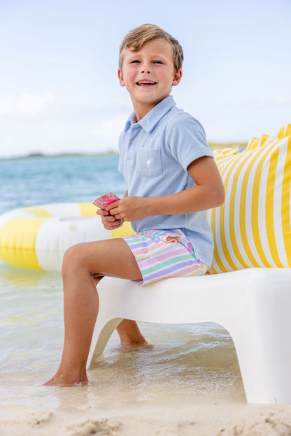 Beaufort Bonnet Tortola Trunks - Southampton Stripe & Worth Avenue White