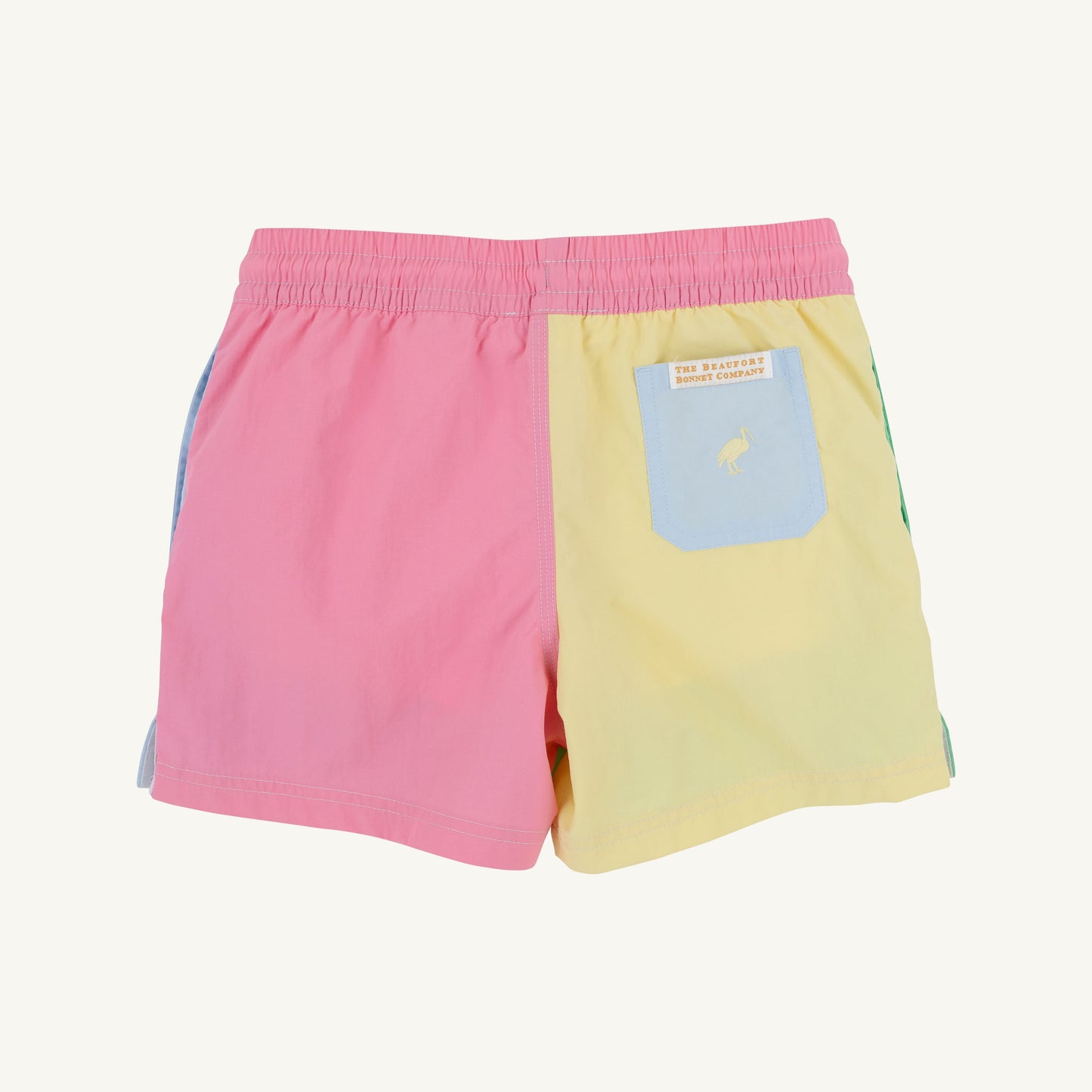 Beaufort Bonnet Country Club Colorblock Trunks - Grace Bay Green, Buckhead B
