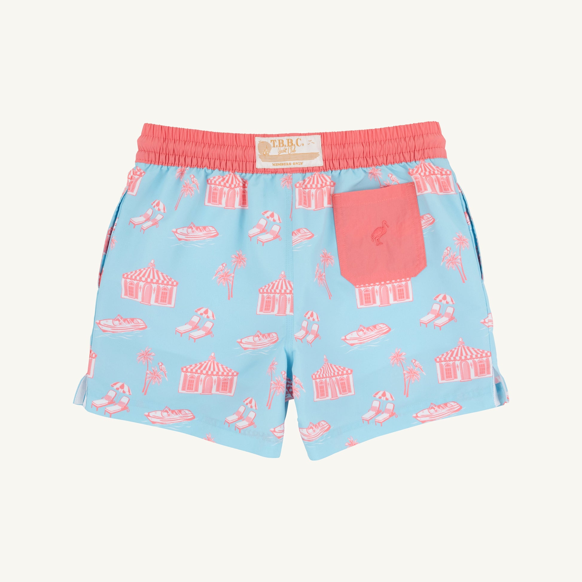 Beaufort Bonnet Tortola Trunks - Parrot Cay Canopy & Parrot Cay Coral