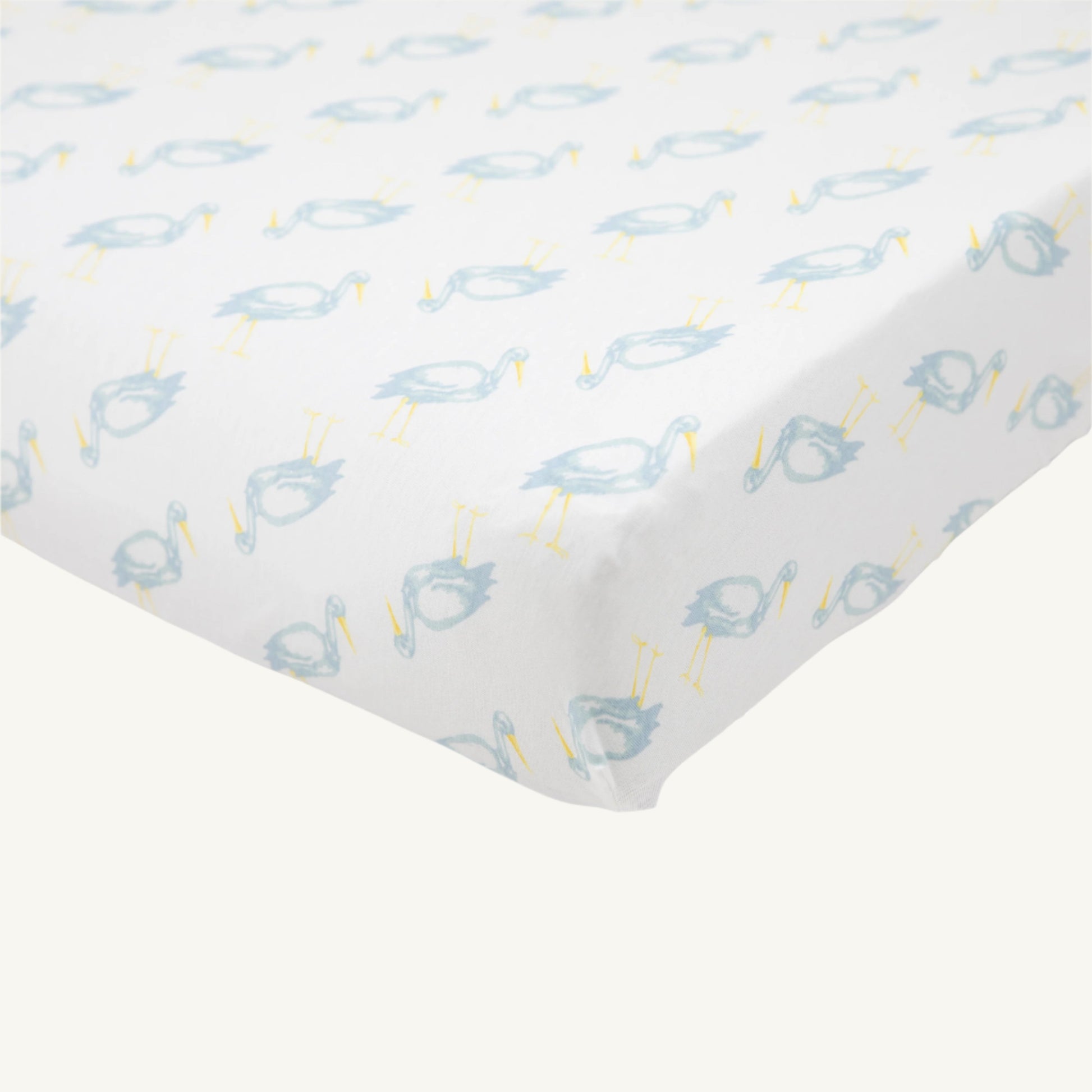 Beaufort Bonnet Cheeky Changing Pad Cover - Sir Proper Stork