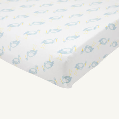 Beaufort Bonnet Cheeky Changing Pad Cover - Sir Proper Stork