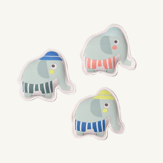 Beaufort Bonnet Eli the Elephant Dive Buddies Set of Three - Sunnylife