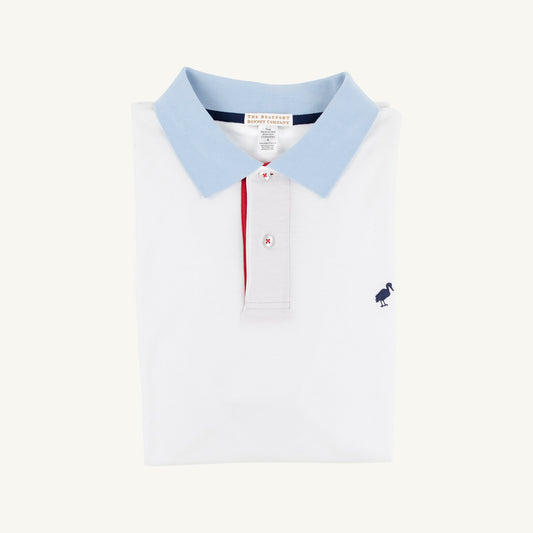 Beaufort Bonnet Croquet Party Polo - Worth Avenue White