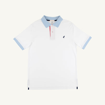 Beaufort Bonnet Croquet Party Polo - Worth Avenue White