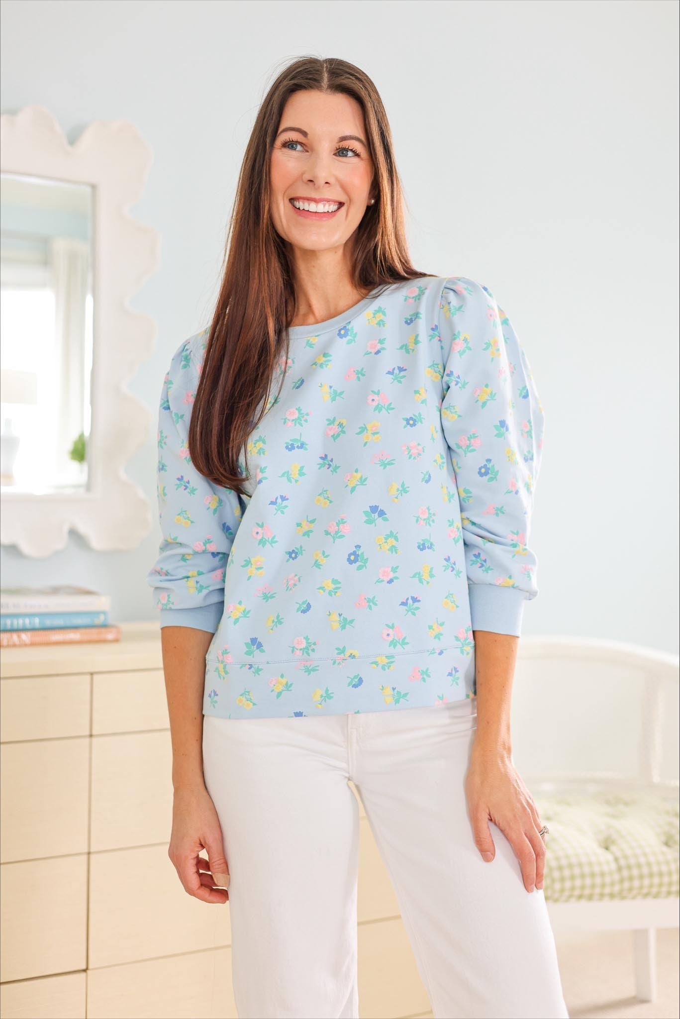 Beaufort Bonnet Women's Is it Saturday Sweatshirt - Little London Flowers