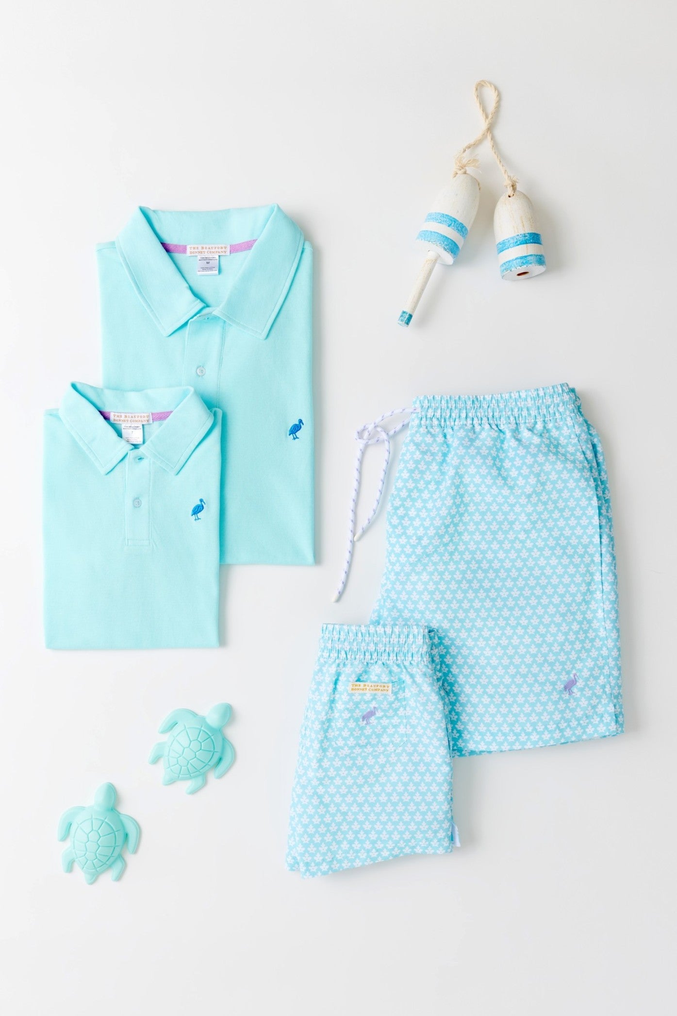 Beaufort Bonnet Toddy Trunks - Dunmore Doo-Dad & Lauderdale Lavender Stork