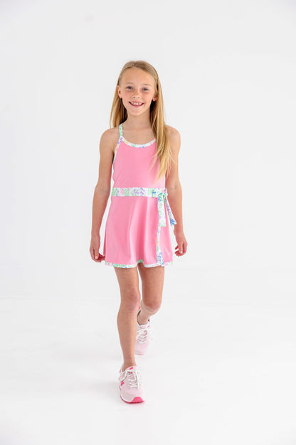 Beaufort Bonnet Prepletic™ Teggy Dress - Hamptons Hot Pink & Gaston Street Garden