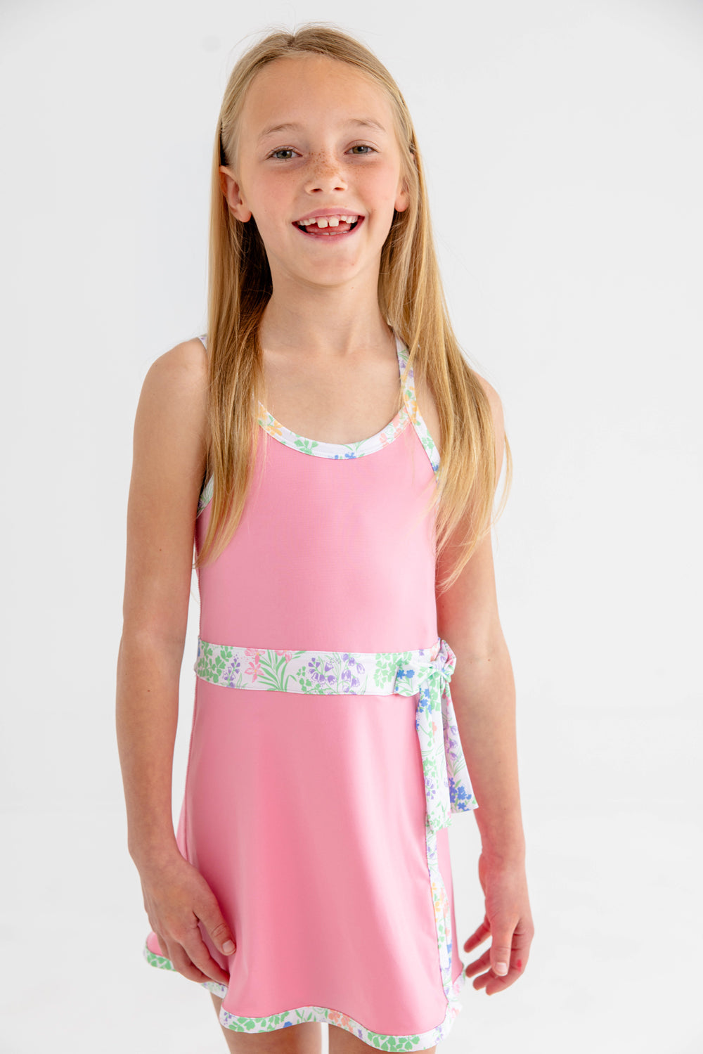 Beaufort Bonnet Prepletic™ Teggy Dress - Hamptons Hot Pink & Gaston Street Garden