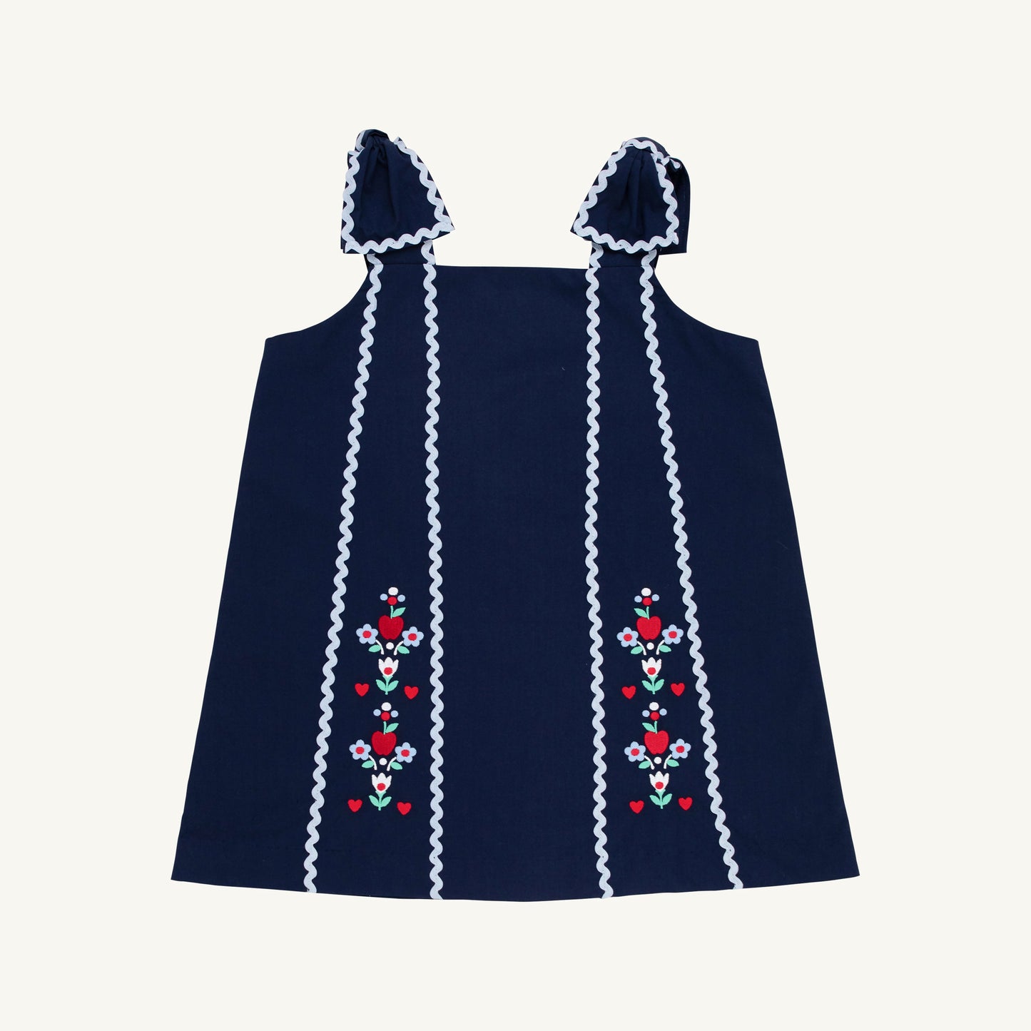 Beaufort Bonnet Donna Dress - Nantucket Navy & Beale Street Blue & Flowers