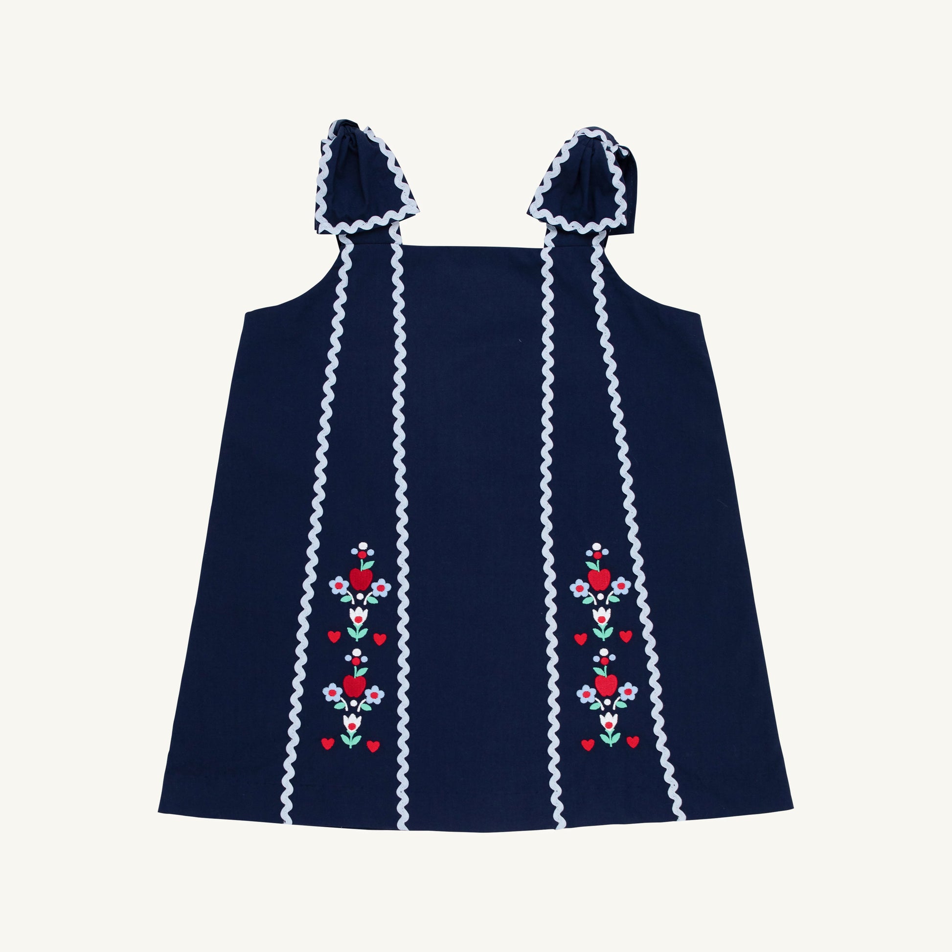 Beaufort Bonnet Donna Dress - Nantucket Navy & Beale Street Blue & Flowers