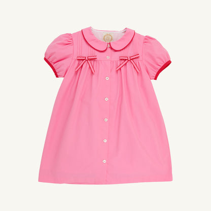 Beaufort Bonnet Tabitha's Teacher's Pet Dress - Hamptons Hot Pink & Red