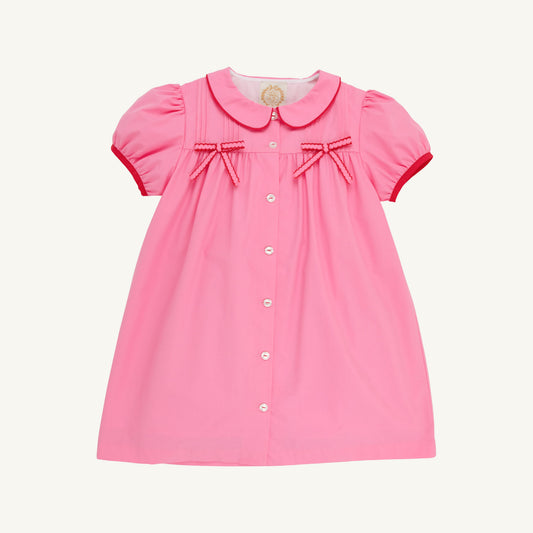 Beaufort Bonnet Tabitha's Teacher's Pet Dress - Hamptons Hot Pink & Red