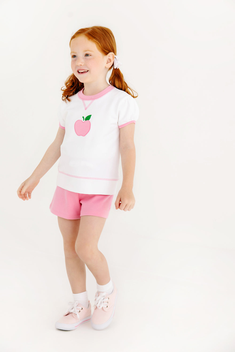 Beaufort Bonnet Shipley Shorts - Hamptons Hot Pink with Worth Avenue White