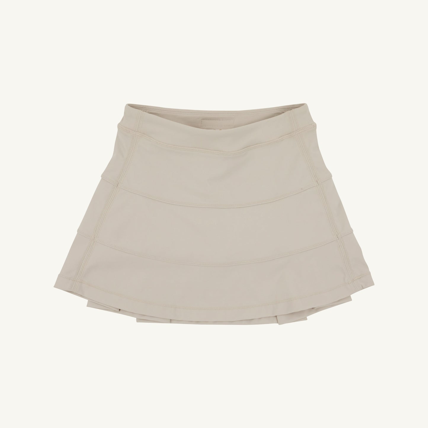Beaufort Bonnet Prepletic™ Prep School Skort - Keeneland Khaki & Pearl Stork