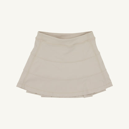 Beaufort Bonnet Prepletic™ Prep School Skort - Keeneland Khaki & Pearl Stork