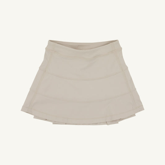 Beaufort Bonnet Prepletic™ Prep School Skort - Keeneland Khaki & Pearl Stork