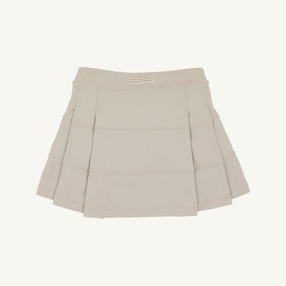 Beaufort Bonnet Prepletic™ Prep School Skort - Keeneland Khaki & Pearl Stork
