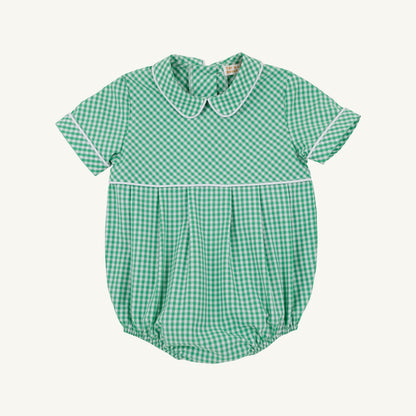 Beaufort Bonnet Bradford Bubble - Gibson Island Green Mini Gingham