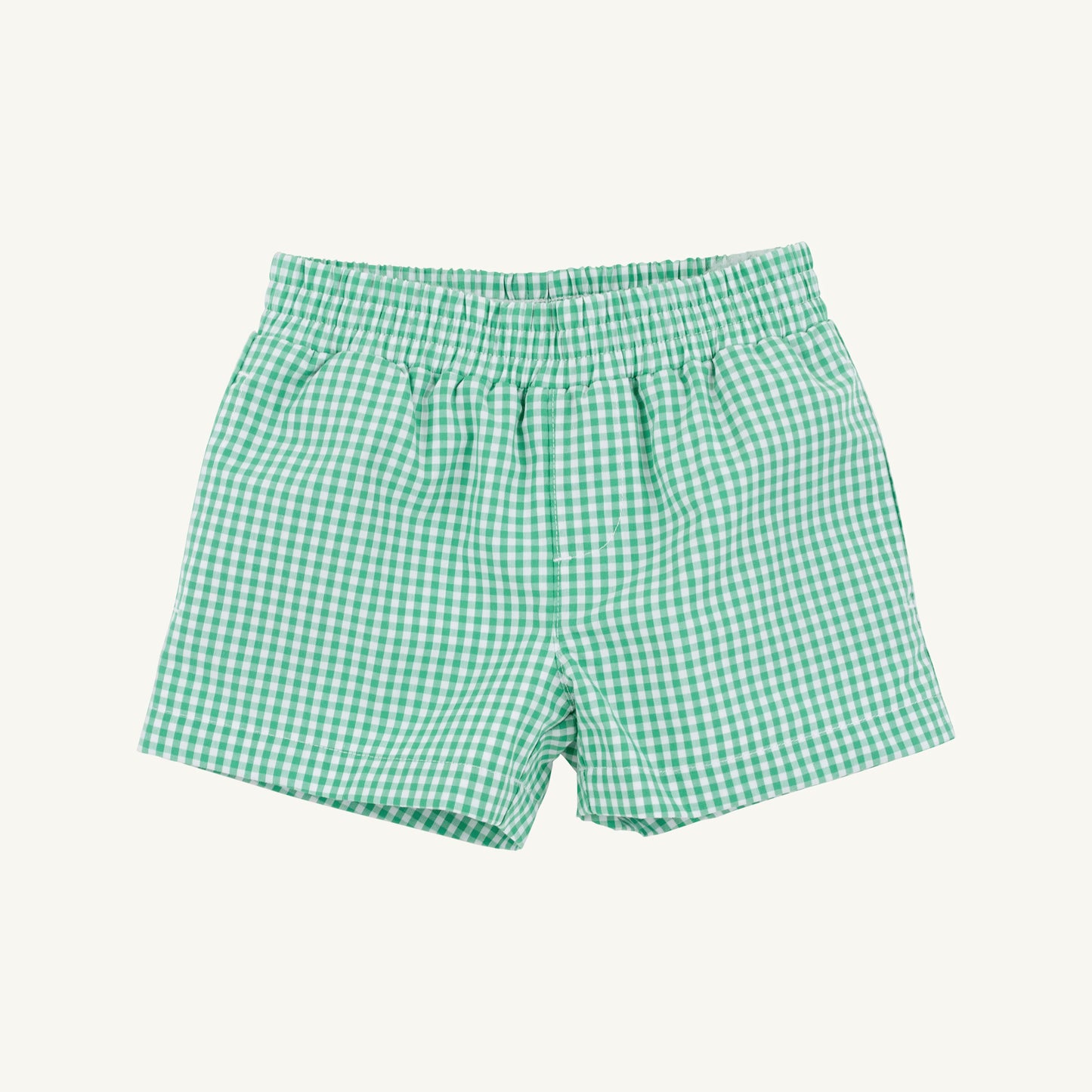 Beaufort Bonnet Sheffield Shorts - Gibson Island Green Mini Gingham