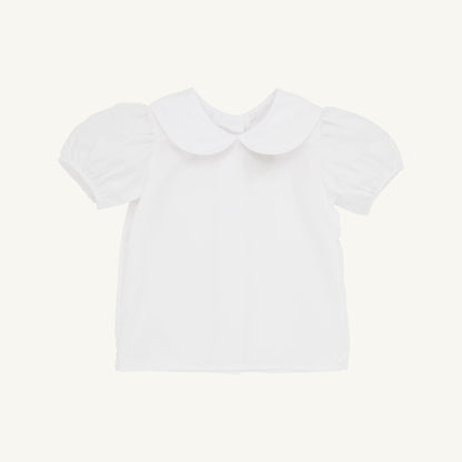 Beaufort Bonnet Maude's Peter Pan Collar Shirt & Onesie (Short Sleeve Woven) - Worth A