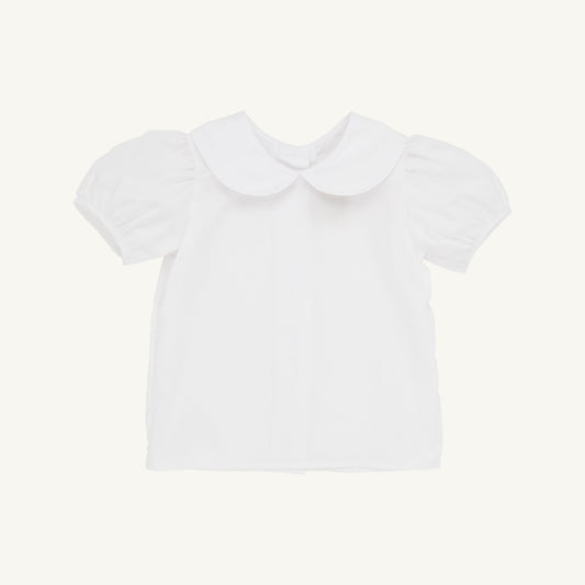 Beaufort Bonnet Maude's Peter Pan Collar Shirt & Onesie (Short Sleeve Woven) - Worth A