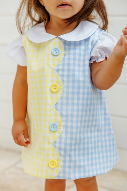 Beaufort Bonnet Maude's Peter Pan Collar Shirt & Onesie (Short Sleeve Woven) - Worth A