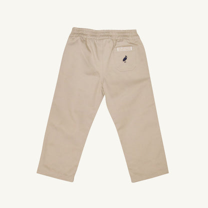 Beaufort Bonnet Sheffield Pants - Keeneland Khaki with Nantucket Navy Stork