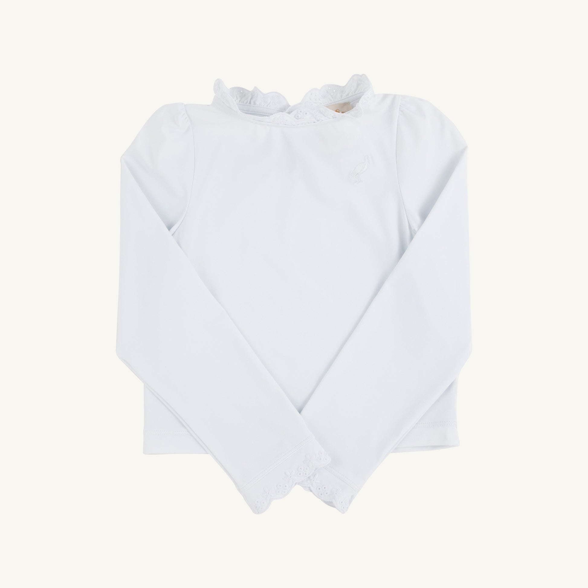 Beaufort Bonnet Winnie's Wave Spotter Swim Shirt (UPF 35+) - Worth Avenue Wh