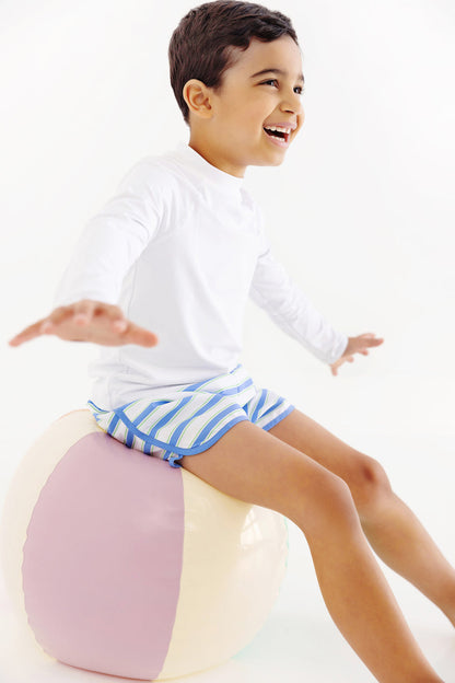 Beaufort Bonnet Walker's Wave Spotter Swim Shirt (UPF 35+) - Worth Avenue Wh