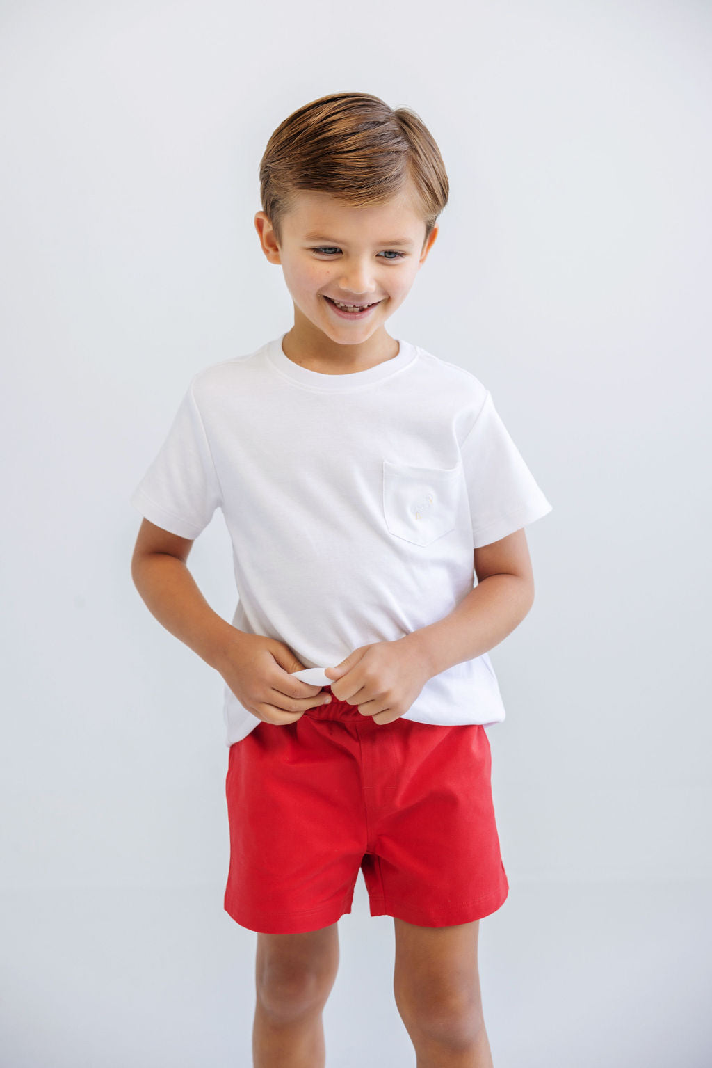 Beaufort Bonnet Carter Crewneck - Worth Avenue White with Multicolor Stork