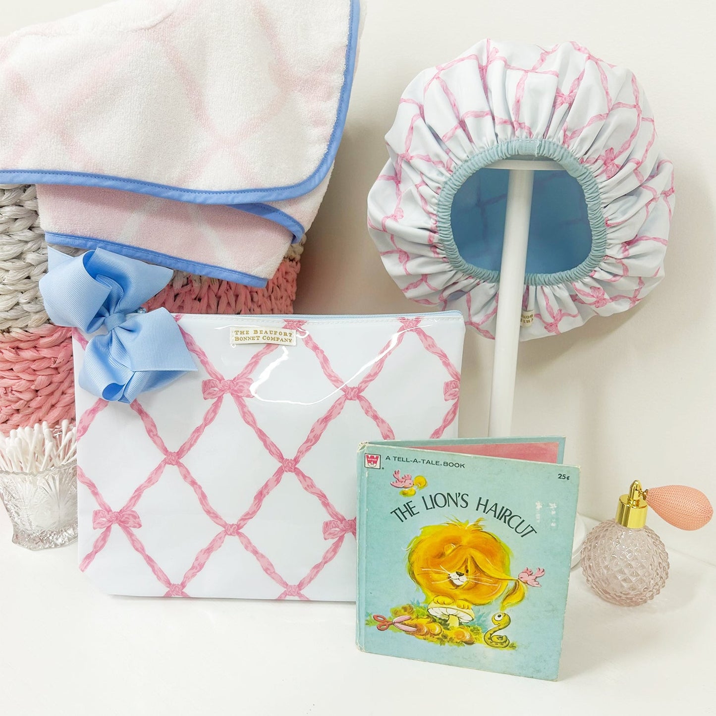 Beaufort Bonnet Duchess Ditty Bag - Belle Meade Bow & Buckhead Blue
