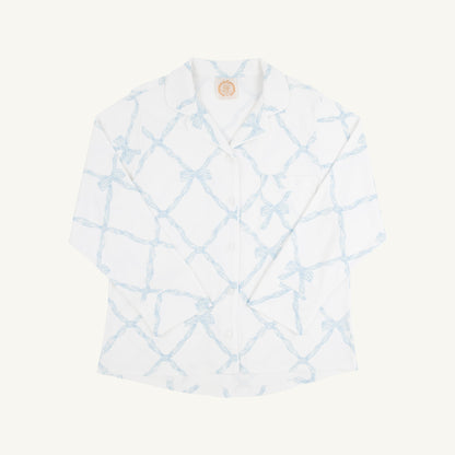 Beaufort Bonnet Let Me Lounge Long Sleeve Top (Women) - Buckhead Blue Belle