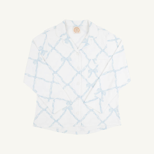 Beaufort Bonnet Let Me Lounge Long Sleeve Top (Women) - Buckhead Blue Belle