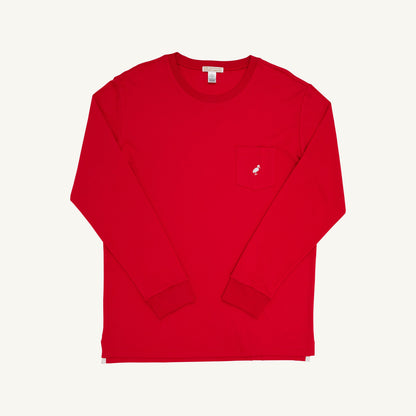 Beaufort Bonnet Long Sleeve Carter Crewneck (Men) - Richmond Red