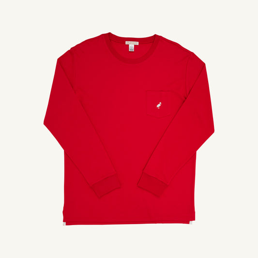 Beaufort Bonnet Long Sleeve Carter Crewneck (Men) - Richmond Red