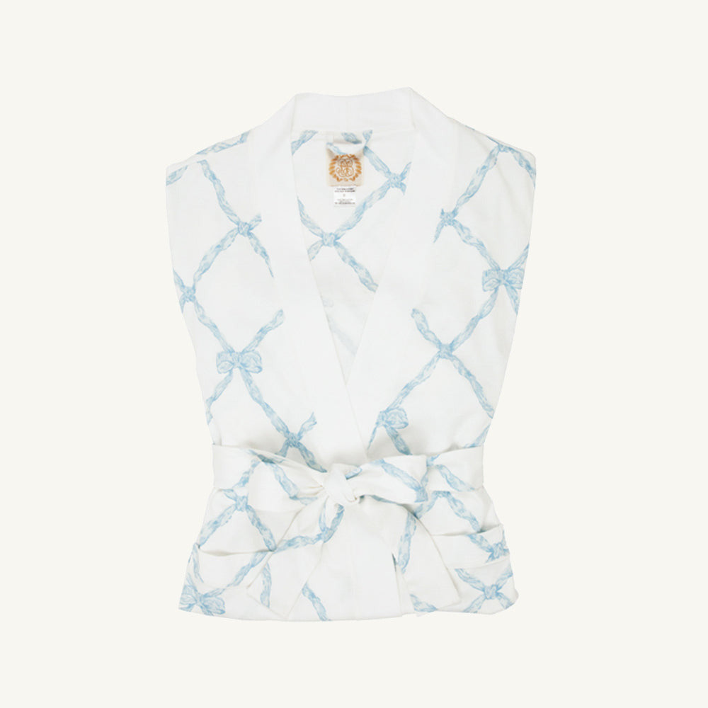 Beaufort Bonnet Ready or Not Robe (Women) - Buckhead Blue Belle Meade Bow with Worth A
