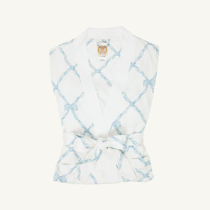 Beaufort Bonnet Ready or Not Robe (Women) - Buckhead Blue Belle Meade Bow with Worth A