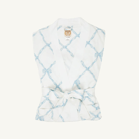 Beaufort Bonnet Ready or Not Robe (Women) - Buckhead Blue Belle Meade Bow with Worth A