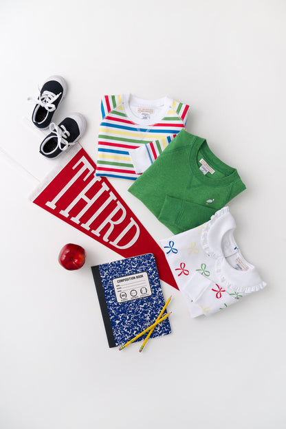 Beaufort Bonnet Back to School Pennants - Richmond Red