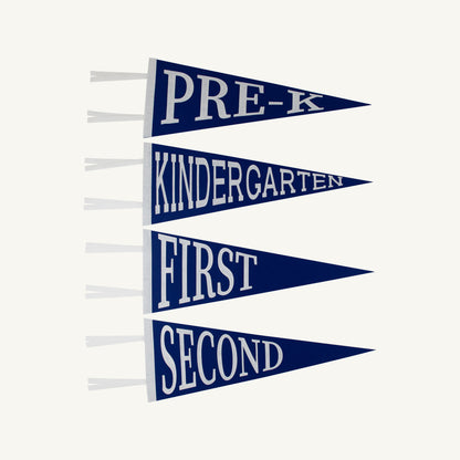 Beaufort Bonnet Back to School Pennants - Rockefeller Royal