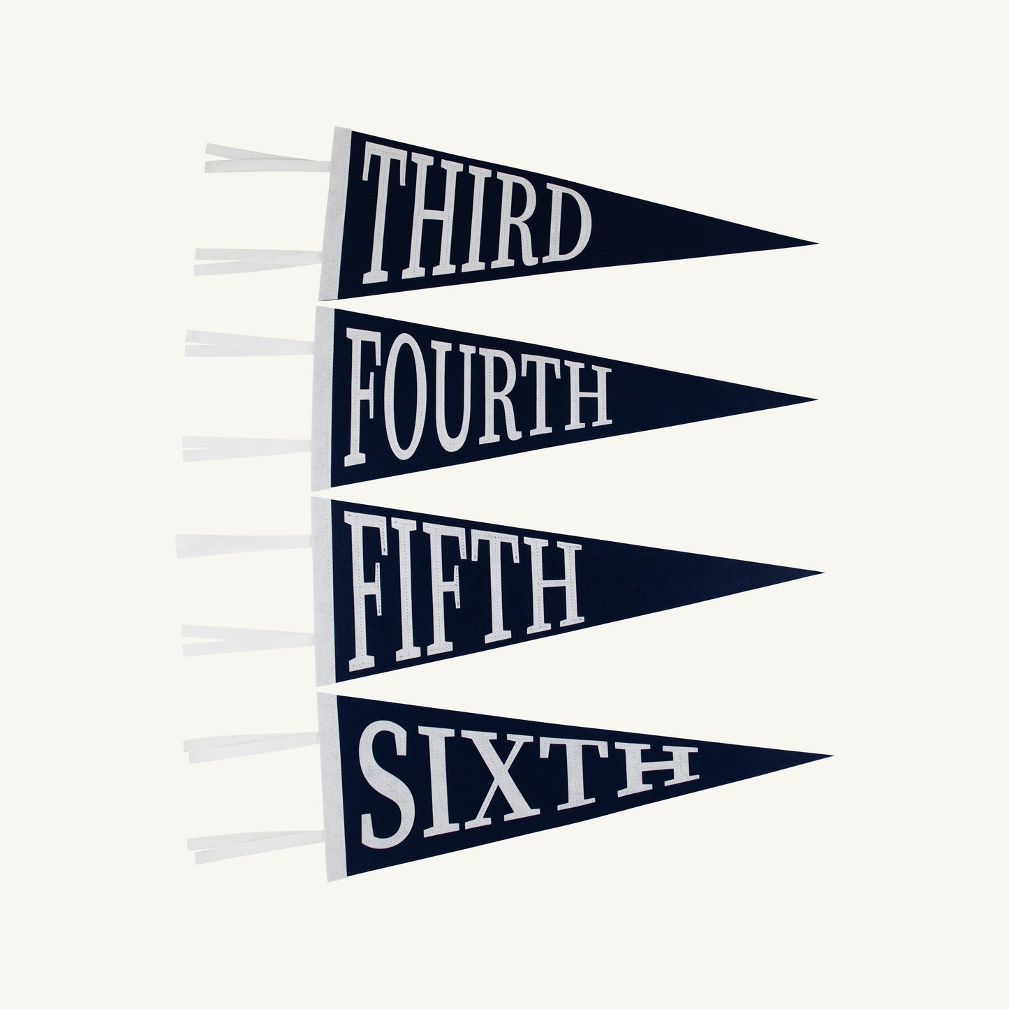 Beaufort Bonnet Back to School Pennants - Nantucket Navy