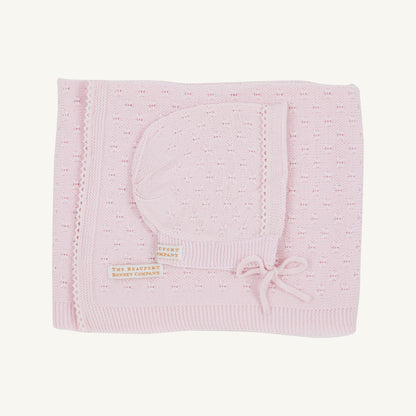 Beaufort Bonnet Ramsey Receiving Set - Palm Beach Pink