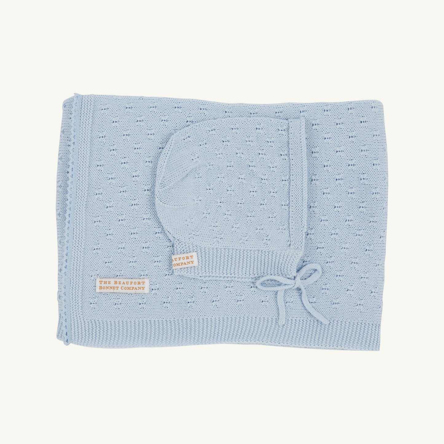 Beaufort Bonnet Ramsey Receiving Set - Buckhead Blue
