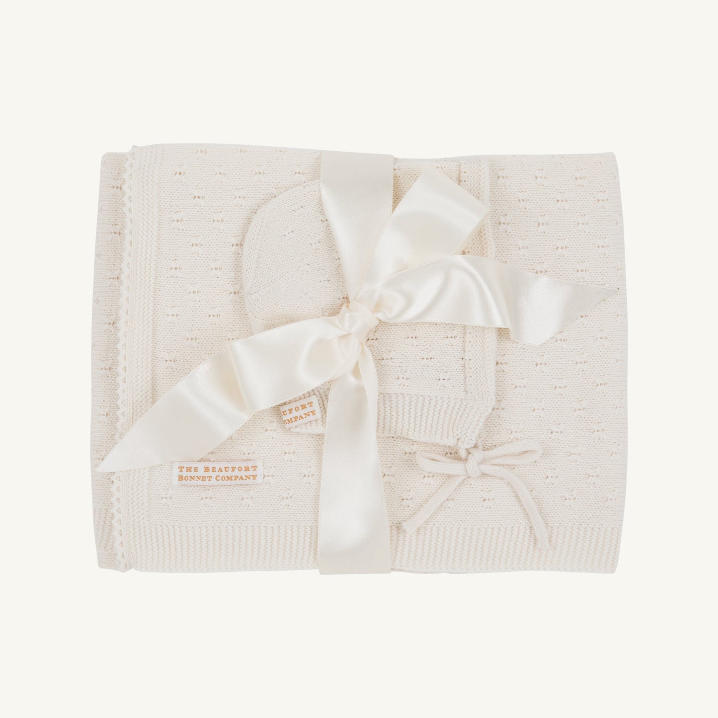 Beaufort Bonnet Ramsey Receiving Set - Palmetto Pearl