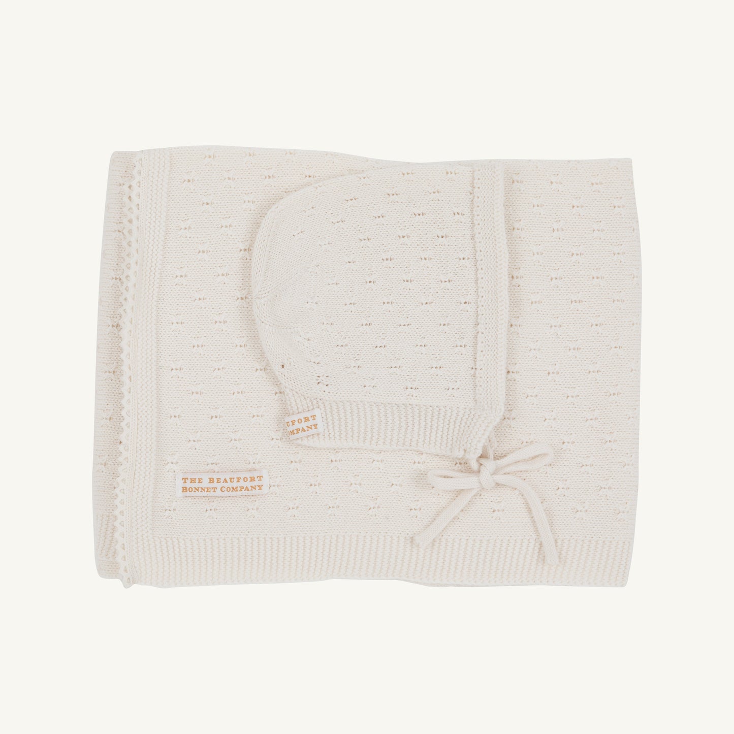 Beaufort Bonnet Ramsey Receiving Set - Palmetto Pearl