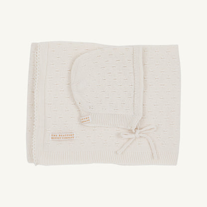 Beaufort Bonnet Ramsey Receiving Set - Palmetto Pearl