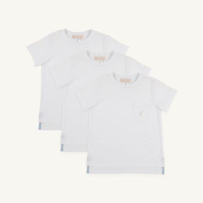 Beaufort Bonnet Carter Crewneck (3-Pack) - Worth Avenue White