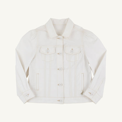 Beaufort Bonnet Darley's Denim Jacket - Worth Avenue White
